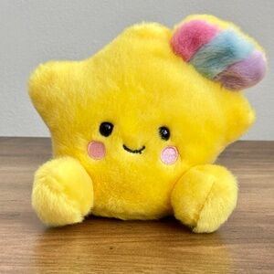 PALM PALS Pisces SHOOTING STAR Aurora 2022 Yellow Bean Bag Plush  Stuffed Animal